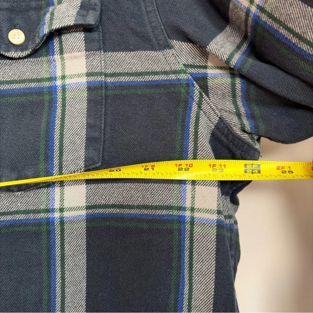 The North Face Arroyo Shirt Men Sz XL Blue Flannel Outdoor Preppy Thick Gorpcore